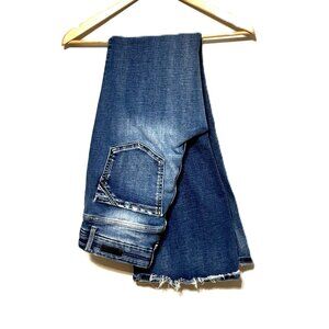 Buckle Black Boot Cut, High-Rise Jeans - Size W29/L34